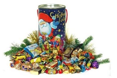 Какие конфеты собрать в новогодний подарок